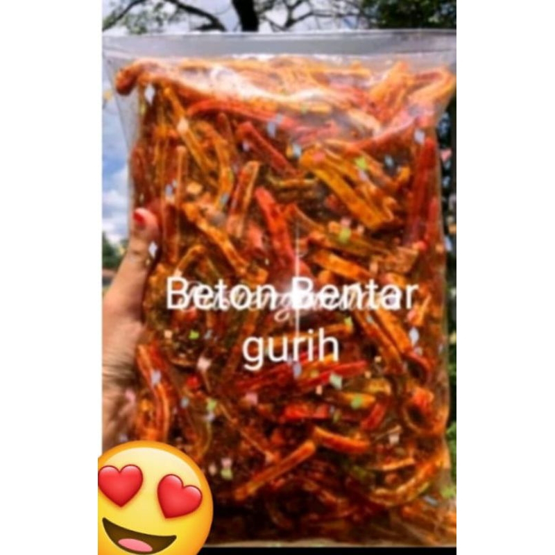 

BETON BANTAT pedas enak gurih daun jeruk 1 kg