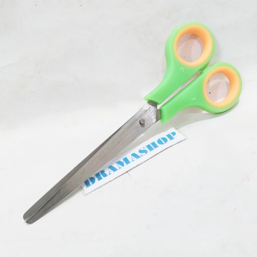 

TERLARIZZZ Gunting Baja Sedang Lubang Gagang Karet Stainless Steel M2 Scissors