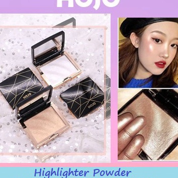 

KI3 HOJO Highlights Brilliance Highlighter Pallette Waterproof Glitter Highlighter Original Powder Make up Tahan air