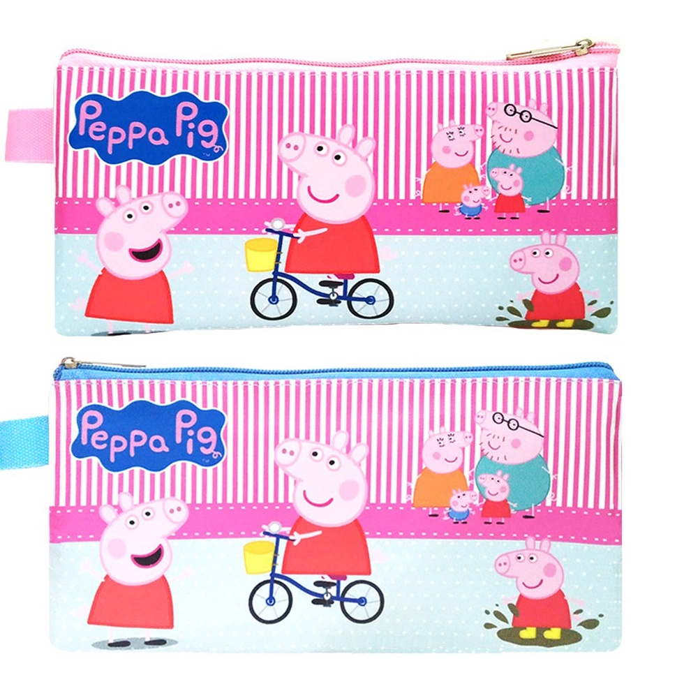 

GROSIR Mini Case PEPPA PIG Stationary Organizer Pencil Case Tempat Pensil Travelling Organizer