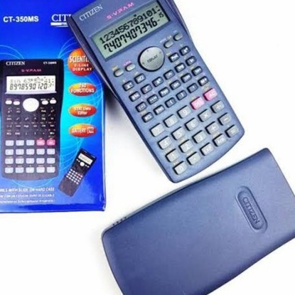 

Hot kalkulator alat hitung Citizen CT 35 MS Scientific ilmiah