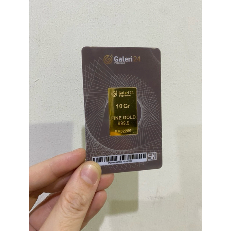 Logam Mulia Galeri 24 Pegadaian 10Gr - LM Galeri 24 999.9