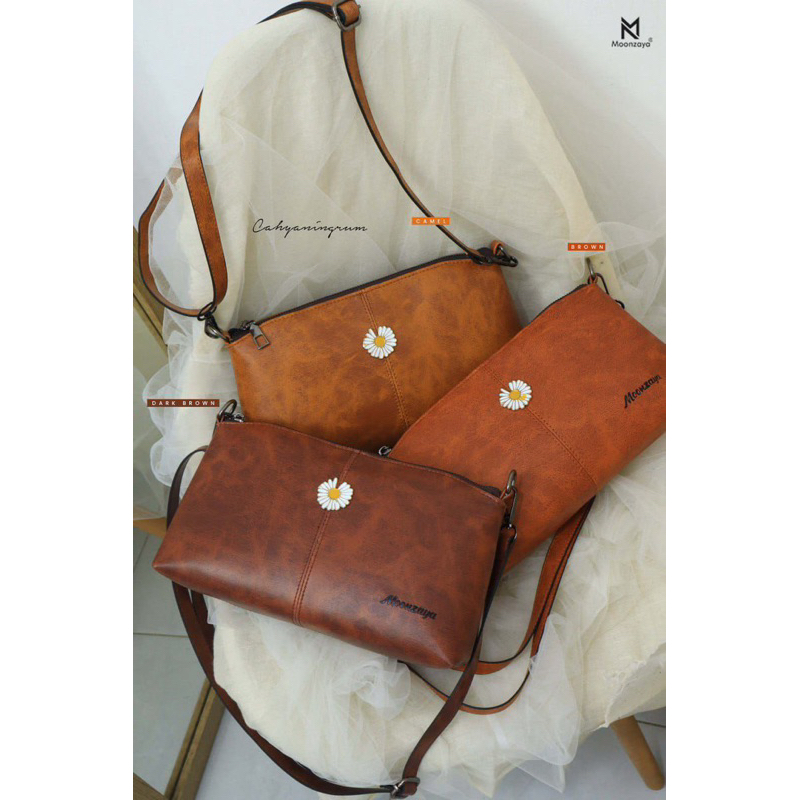New tas selempang best seller tas wanita Cahyaningrum Original By lokal brand Moonzaya tas cantik ta