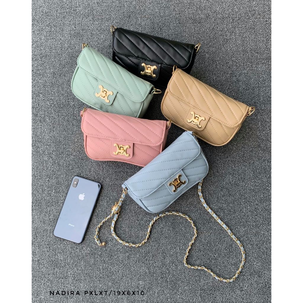 Sling Bag Nadira Tas Selempang Cewek Tas Bahu