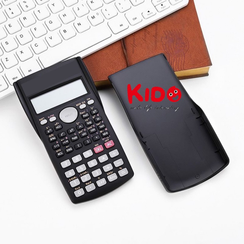 

YUH Kalkulator Sekolah Scientific KIDO SC-82MS-A 10 Dit - Calculator Ilmiah Ujian Sin Cos Tan
