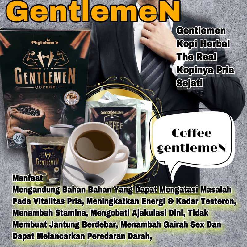 

Gentlemen Coffee kopi pria sejati