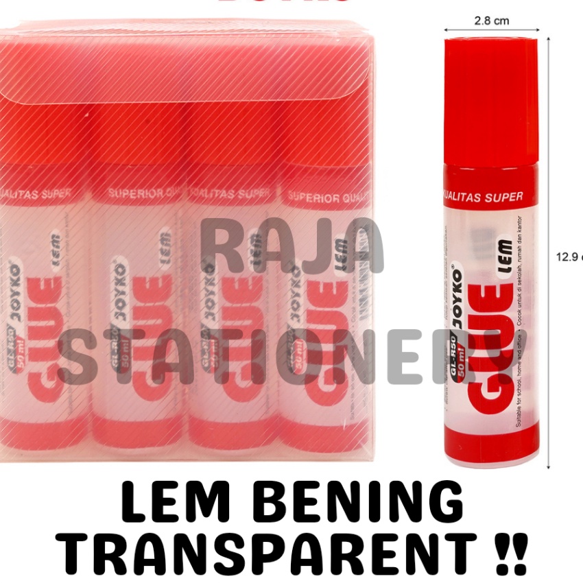 

Promo JOYKO TRANSPARENT GLUE 5ML LEM CAIR BENING JOYKO PRAKARYA GLR5 12PCS