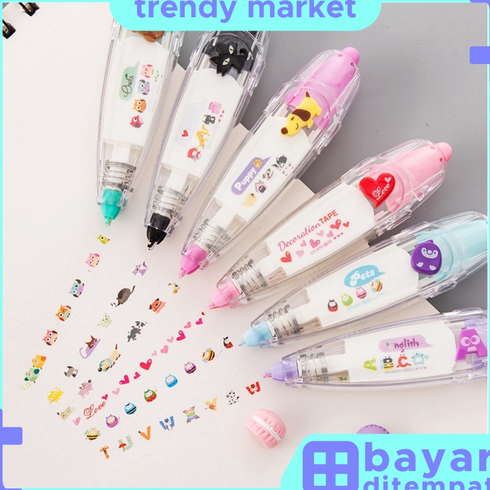 

Dijual Murah Correction Tape Decoration Bentuk Buah Lucu untuk Perlengkapan Sekolah Decorative Tape Tape Scrapbook Deco Tape Sticker STY16