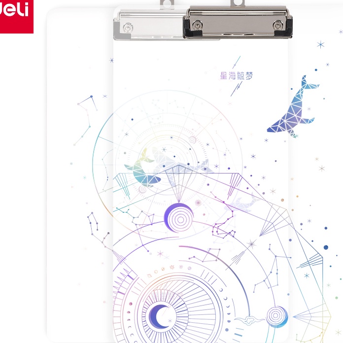 

Promo Deli Papan Ujian Clipboard Papan Jalan Motif Estetik Ukuran A4 7263