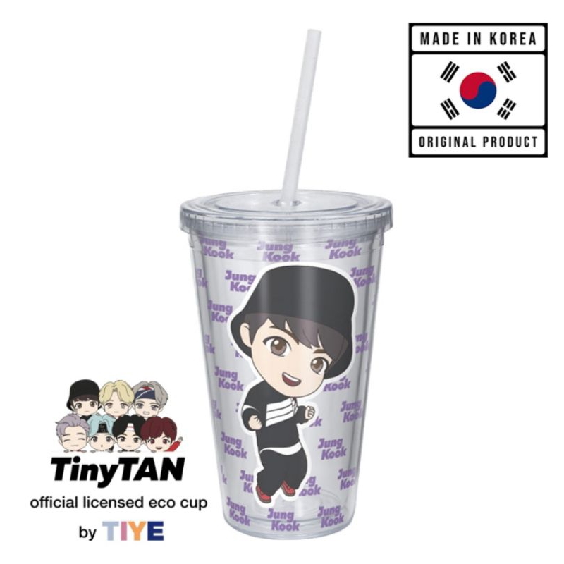 cool Tumbler BTS Tiny tan Jungkook V