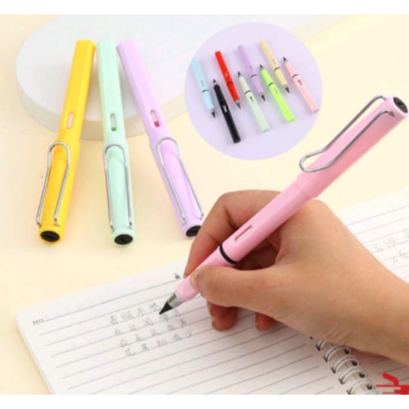 

Pensil Eternal Abadi Tak Bisa Habis / Pensil Magic Warna Macaron / Pensil Ajaib Abadi