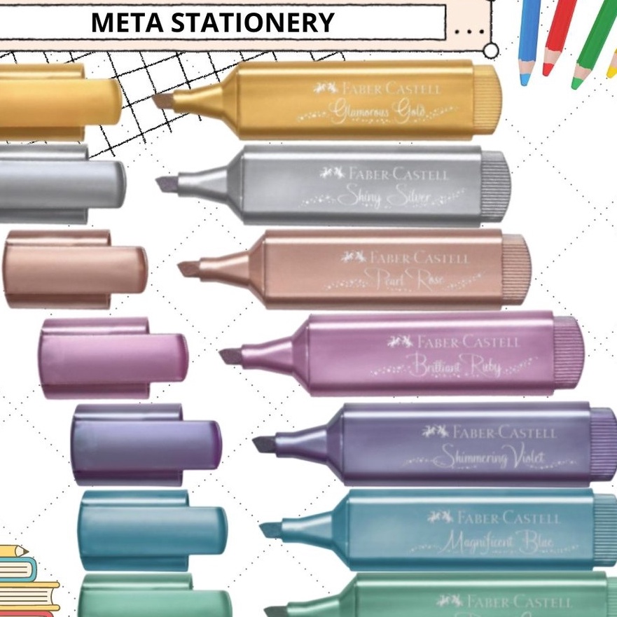 

Terbatas Highlighter Textliner 46 Metallic Faber Castell