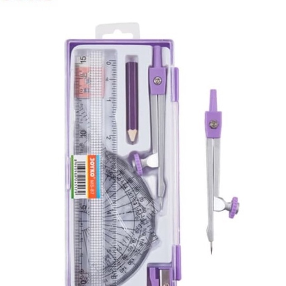 

Promo Jangka JOYKO MS87 Fullset PenggarisMath Set Mathset JOYKO MS87