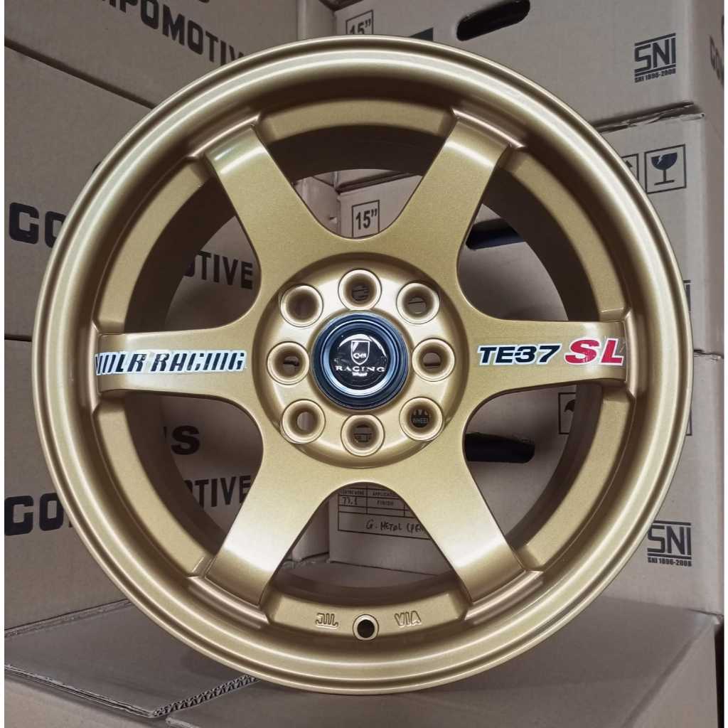 Velg TE37 Ring 16 Untuk Brio Jazz Yaris Baleno Avanza R16