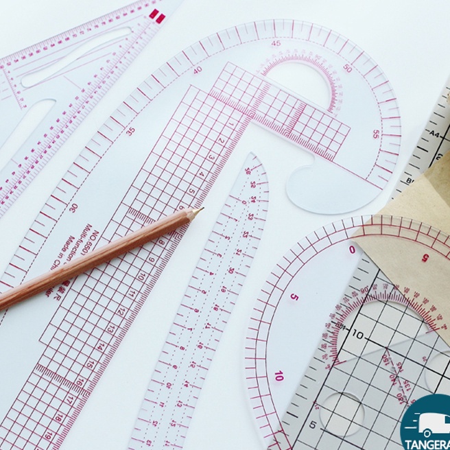 

KF7 7 Pcs Penggaris Pola Jahit Set Lengkap Clear Measuring Tailor Ruler Untuk Industri Pakaian Menjahit