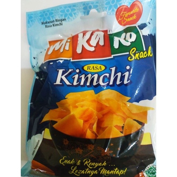 

PROMO SPESIAL MIKAKO SNACK RASA KIMCHI 1PACK ISI 1 BUNGKUS