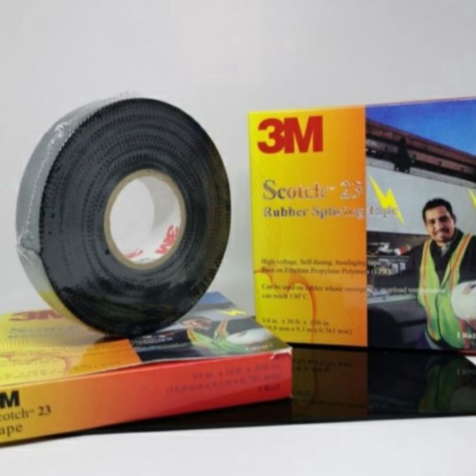 

KI3 3M Isolasi Rubber Scotch 23 Splicing Tape