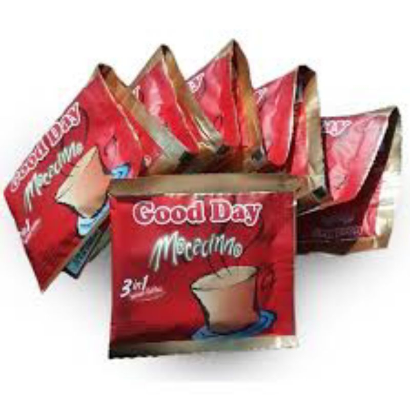 

Good Day Mocacinno Kopi Good Day Coffe 20gr x 10 sachet