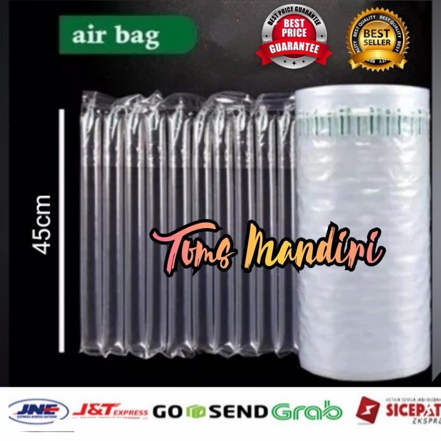 

DISKON Poly air Plastik Inflatable Cushion bubble Wrap Bantal 45cm Permeter