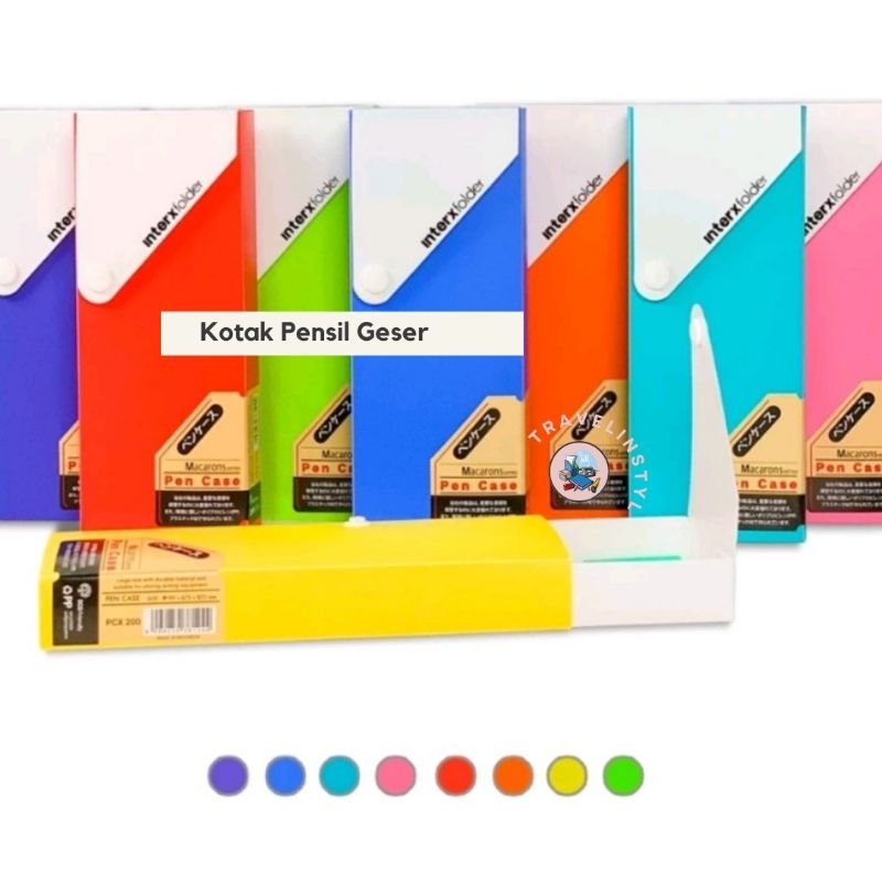 

Kotak Pensil Geser - Kotak Pensil InterX Folder - Kotak Pensil Anak Remaja - Kotak Pensil Anak Kuliah