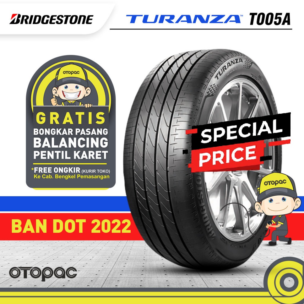 Ban mobil Bridgestone Turanza 205/55 R16 (DOT 2022)