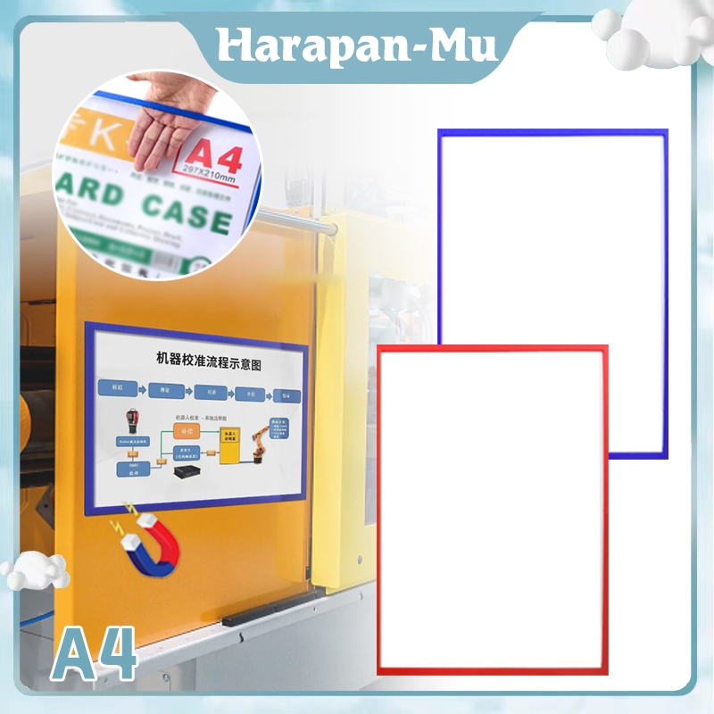 

Bingkai Gambar Magnetik Ukuran A4 Creative Transparent File Display Frame Untuk Pintu Dinding