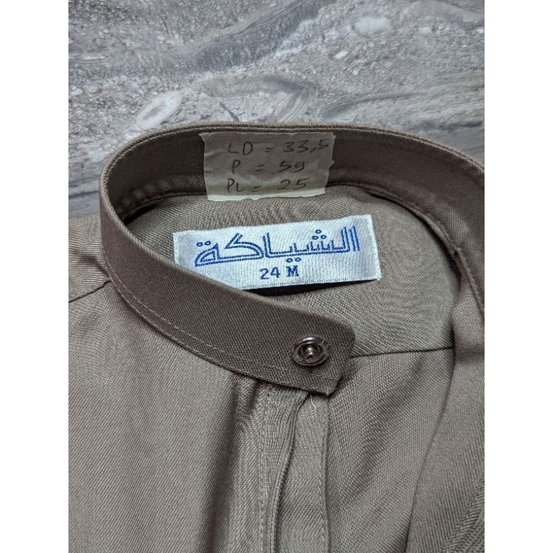 Jubah Al shiaka Wol preloved Anak 2-3 tahun Not Al aseel Al haramain saudi