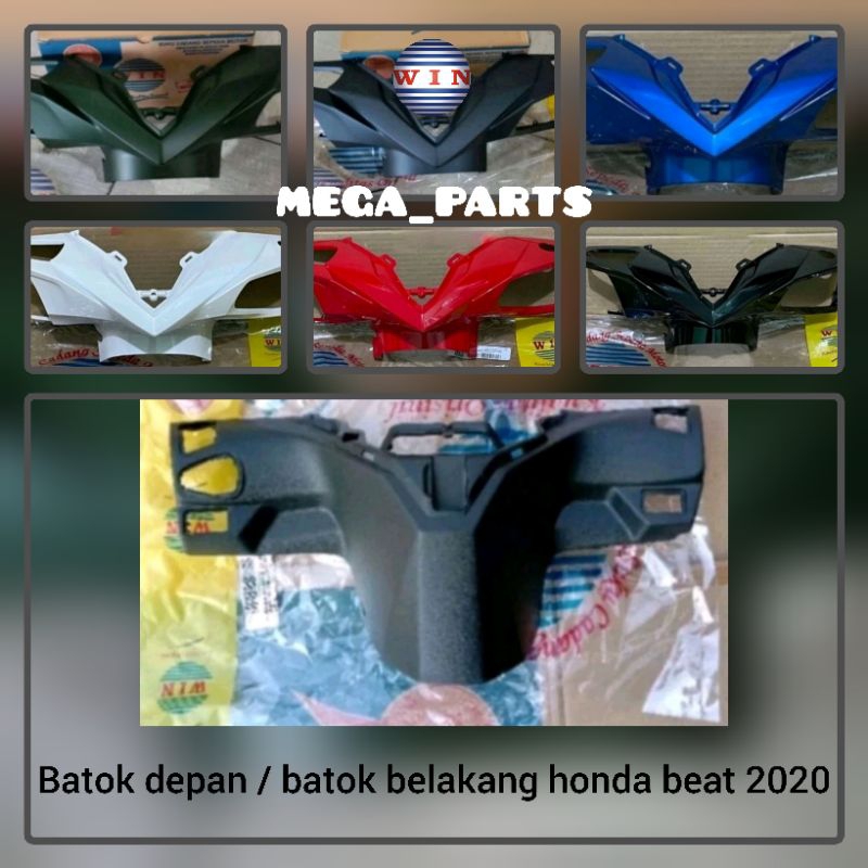 Batok depan / batok belakang honda beat deluxe 2020 merek WIN | Front / rear handle cover honda beat