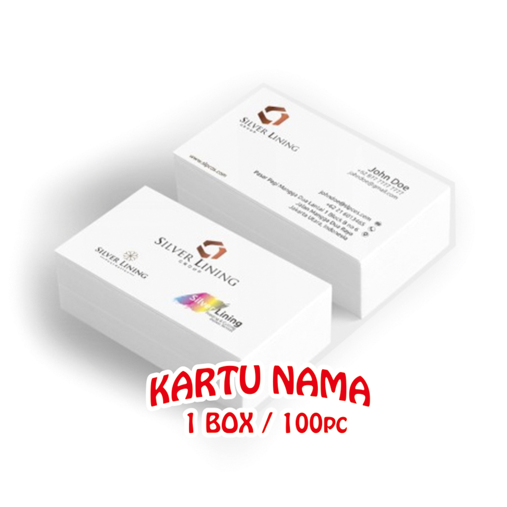 

Cetak Kartu Nama Custom