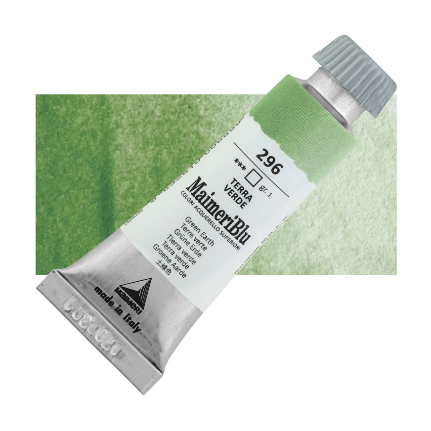 

Cat Air Lukis Maimeri Blu Watercolour 12ml MaimeriBlu Green Earth 296 M1609296 - PC