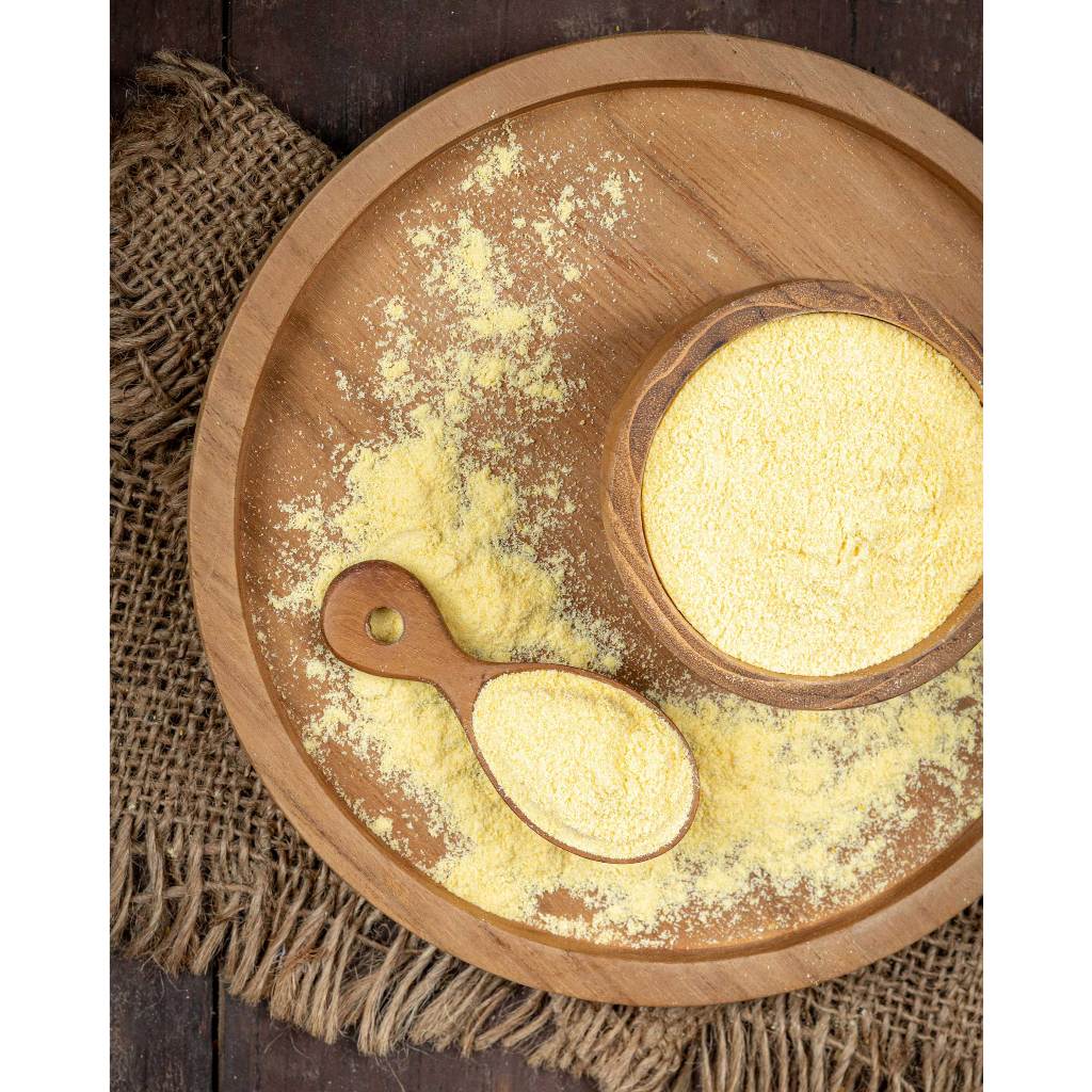

Tepung jagung 1 Kg powder jagung untuk bubur jagung polenta pudding biscuit muffin corndog free gluten sertifikat halal