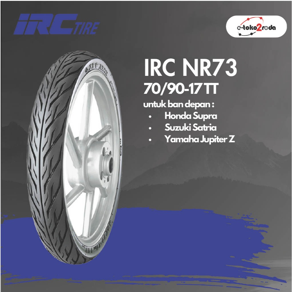 BAN IRC TUBETYPE NR73 70/90 RING 17