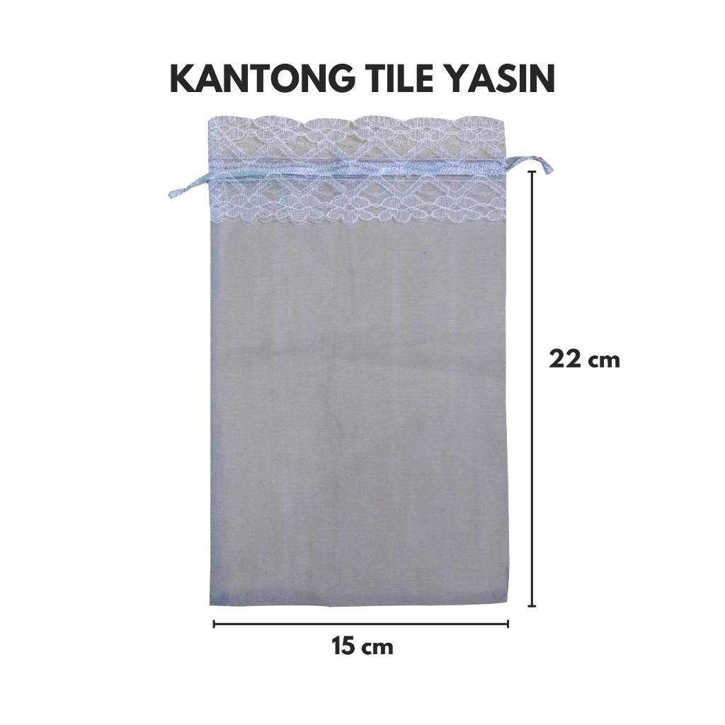 

Kantong Tile Yasin 15x25 CM