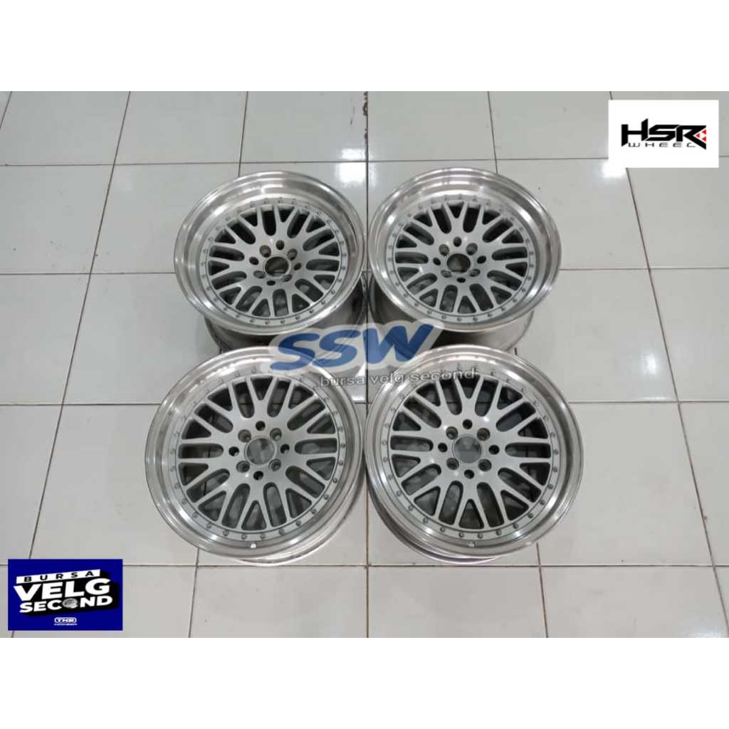 PELEK SEKEN MODEL CCW CLASSIC R17X8/9 ET 25/20 COCOK UNTUK KIJANG, VIOS, LIVINA, LANCER, MAESTRO