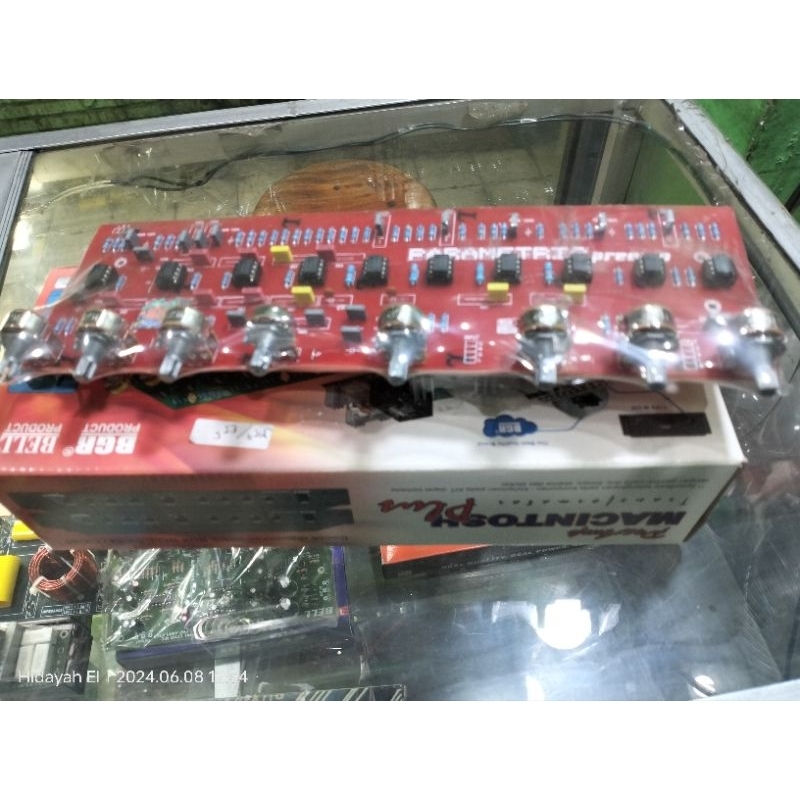 kit parametrik preamp macintosh plus/bgr/bell