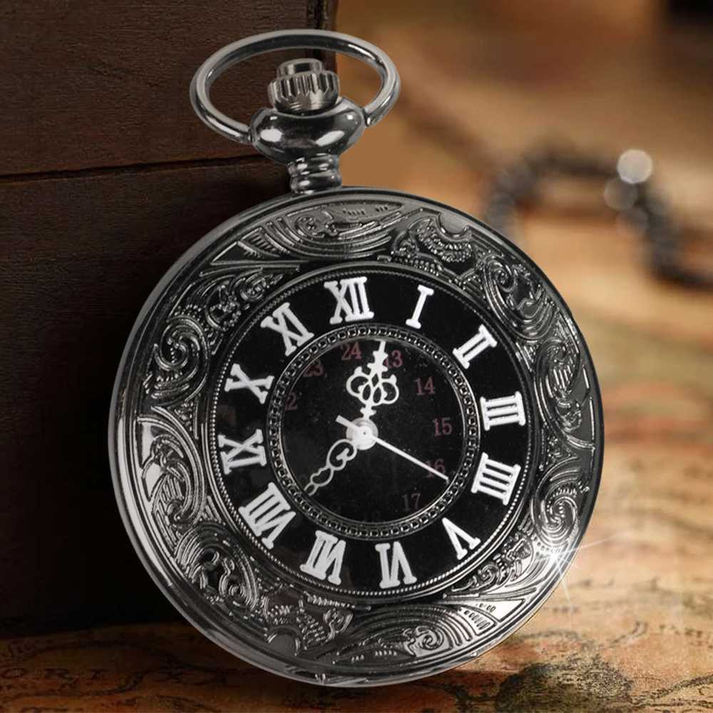 Jam Tangan Pocket Klasik Vintage Jadul Desain Retro Unik Koleksi