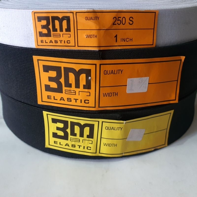elastic, Karet Elastic 3M, isi 30 meter