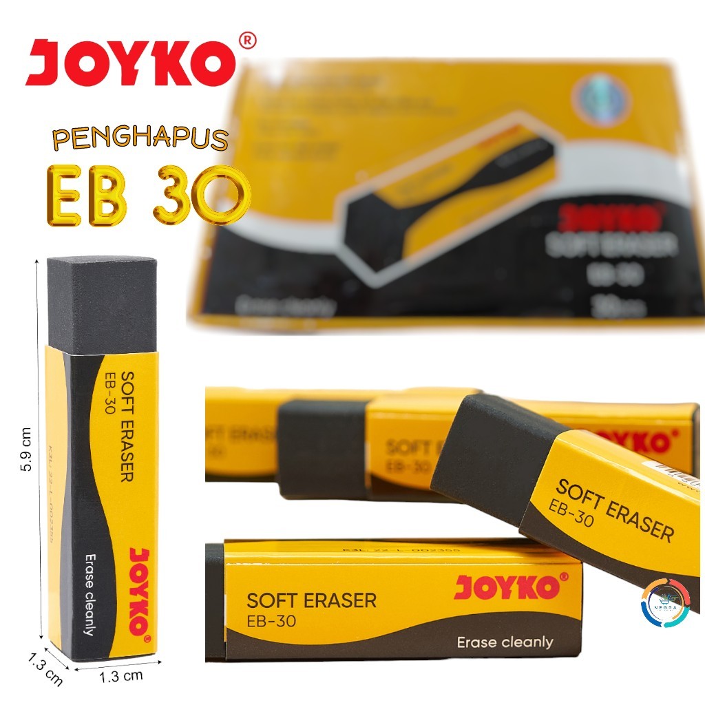 

Joyko eraser / penghapus hitam EB-30