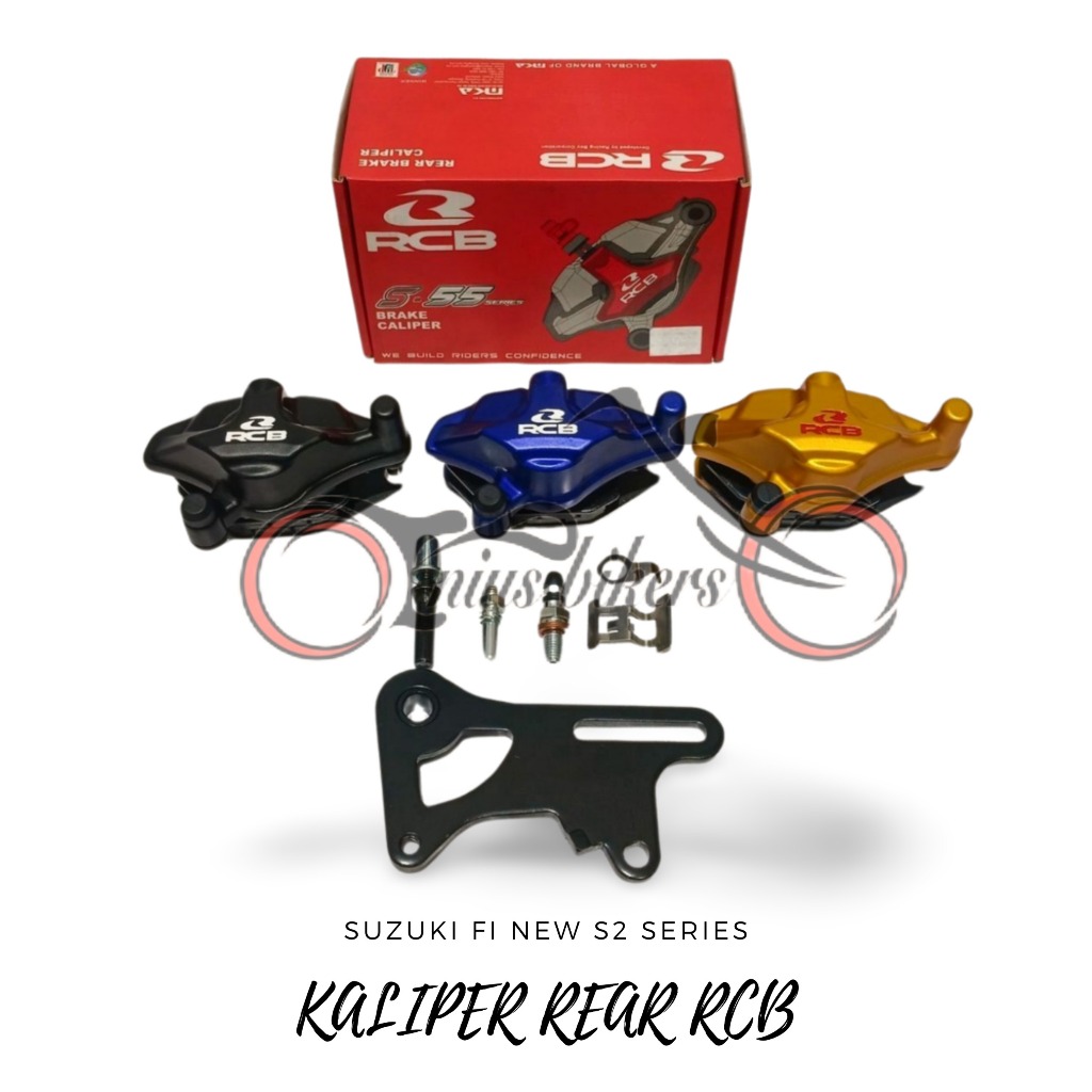 KALIPER BELAKANG RCB S2 SUZUKI FI UNIVERSAL KALIPER RCB S55 CNC FU, R15 V2, CBR 150, CB 150, MX NEW 