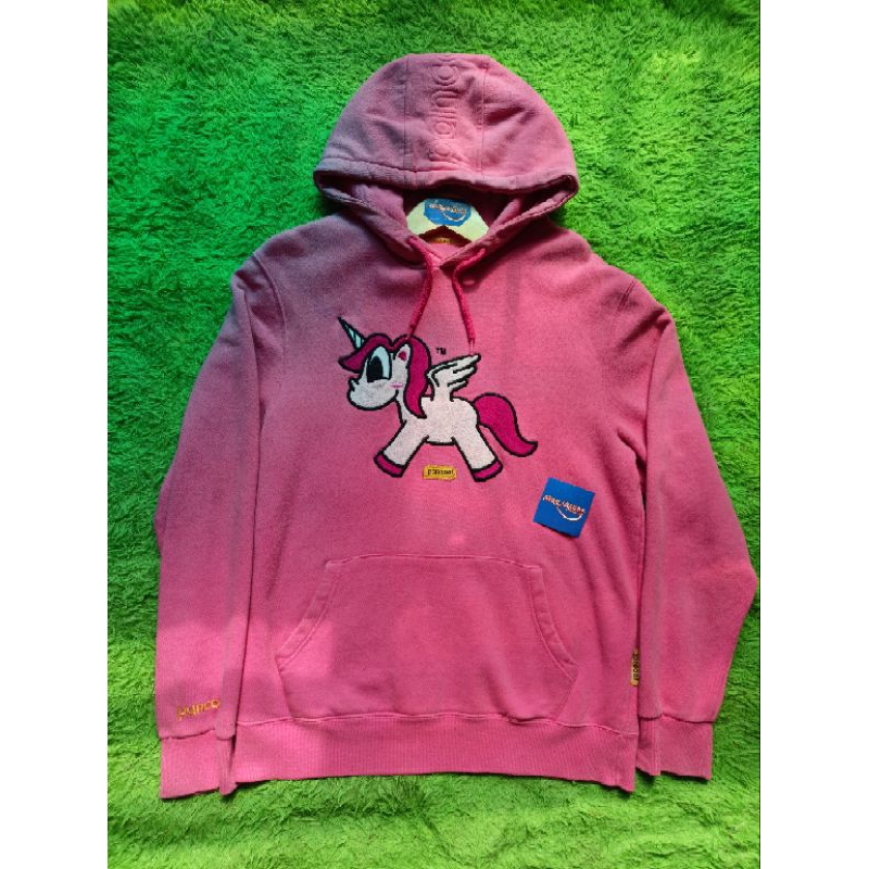 Hoodie pancoat unicorn pink