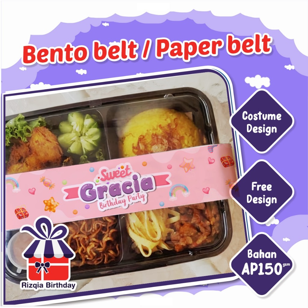 

PAPER BELT/ BENTO BELT CUSTOM/ SOUVENIR LUCU/ SOUVENIR CUSTOM/ PAPER BELT ULANG TAHUN