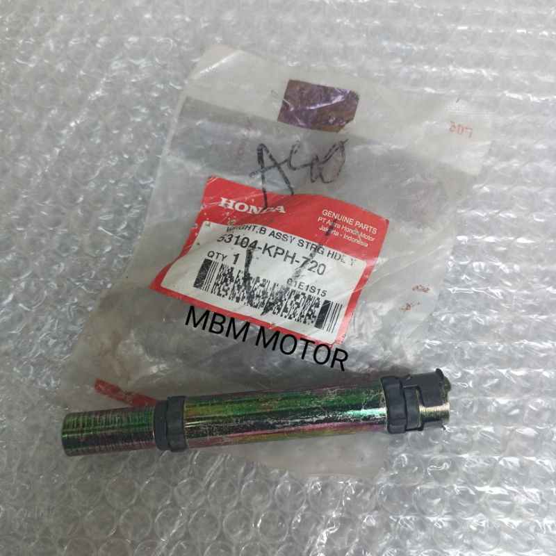 DUDUKAN JALU BANDUL STANG STIR KEMUDI SUPRA X125  X 125 KHARISMA KIRANA CS1 KARISMA ORI AHM 53104-KP