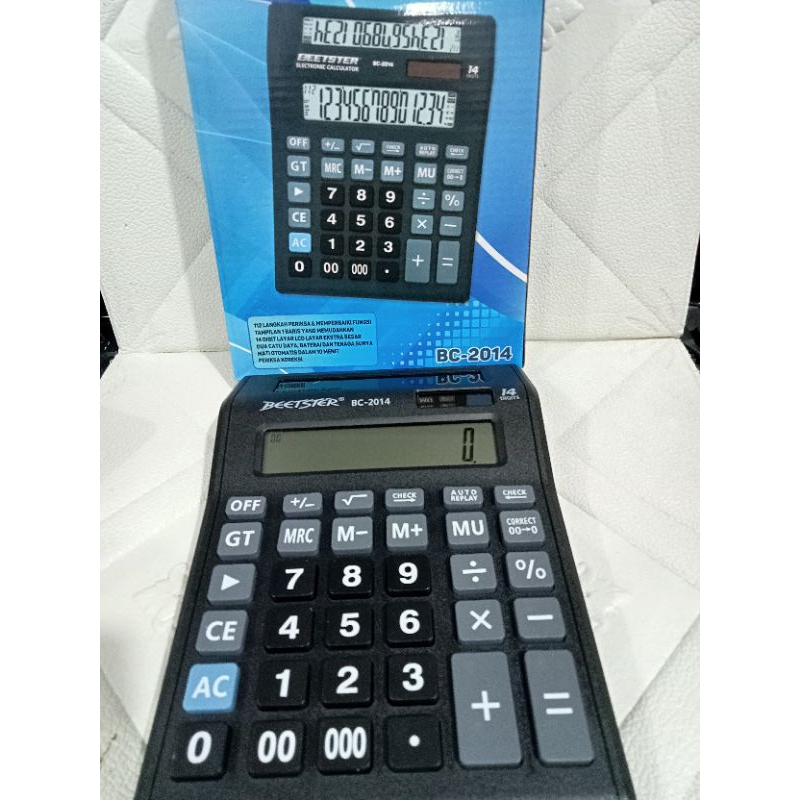 

KALKULATOR 14 DIGIT - KALKULATOR BEETSTER BC-2014