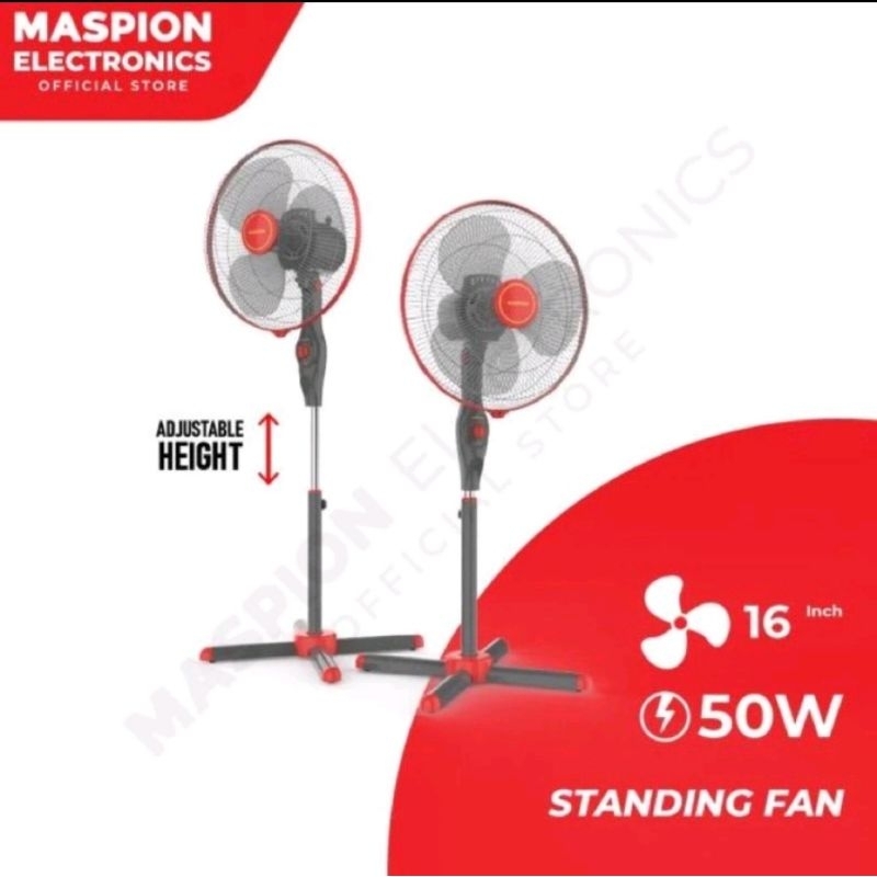 KIPAS ANGIN MASPION EX-1611SX kipas angin berdiri kipas angin kaki silang kipas angin 16inch kipas