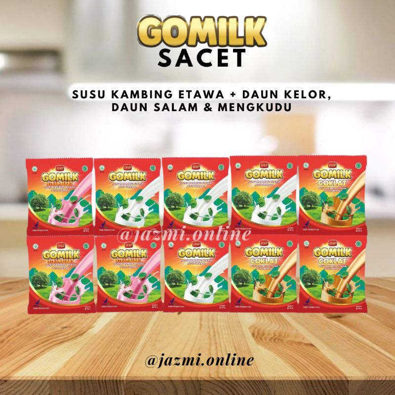 

GOMILK 10 SACET | Susu Kambing + Herbal