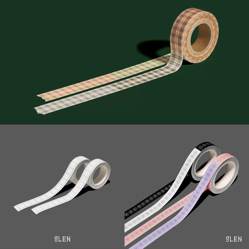 

[Sample] Glen Masking Tape Washi