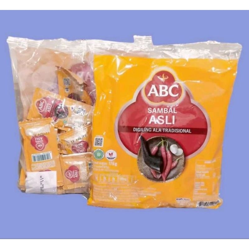 

(22PCS) ABC SAMBAL 8GR ASLI SAUS SAMBAL ABC PEDAS BUMBU MASAK BUMBU DAPUR PELENGKAP SAUS SAMBAL CABE ASLI