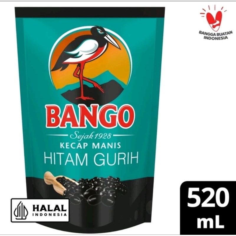 

bango kecap manis hitam gurih 550ml