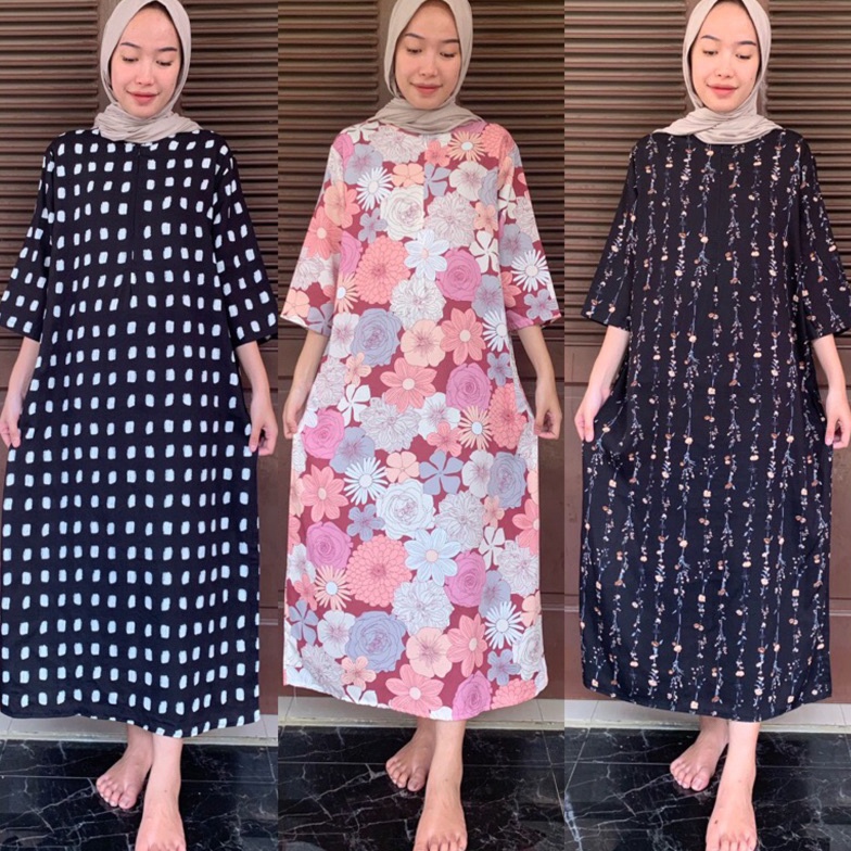KODE K7E DASTER LENGAN 34 BUSUI KANTONG SAKU SEMATAKAKI by GRAM FASHION