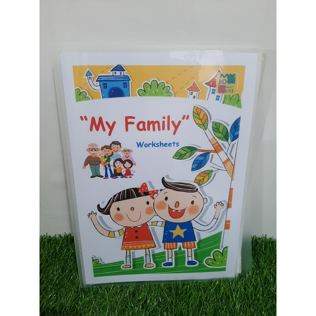 

Buku Latihan Bahasa Inggris // Worksheets Tema My Family untuk Anak-anak